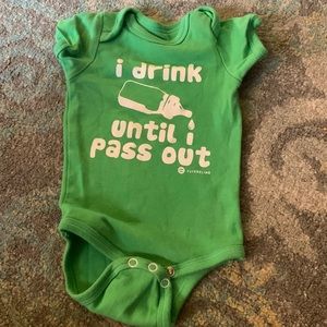 “I drink until I pass out” Onesie